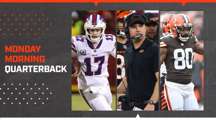 Josh Allen, Zac Taylor, Jarvis Landry